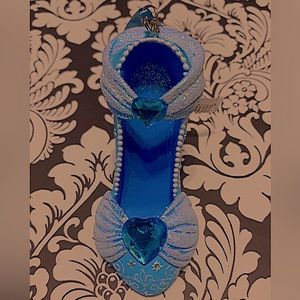 Disney Parks Cinderella Runway Shoe Christmas Ornament